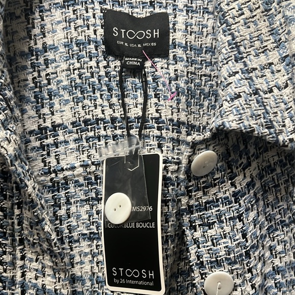 Stoosh Black and White Tweed Jacket - Picture 2 of 2